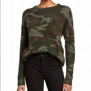 RAILS Perci Wool Sweater Jungle Camo XS